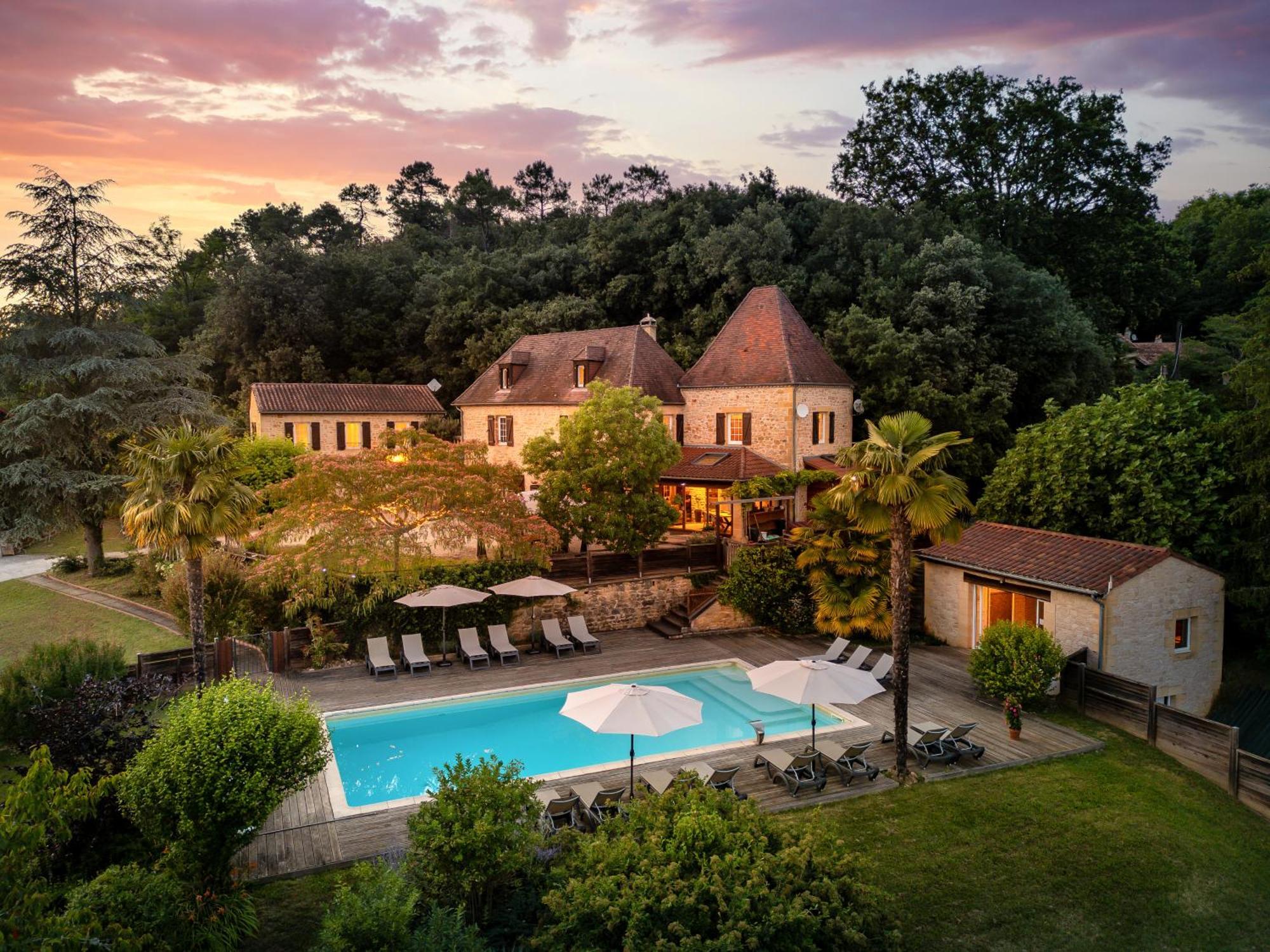 Domaine De Campagnac - Spa & Sauna Carsac-Aillac Екстериор снимка
