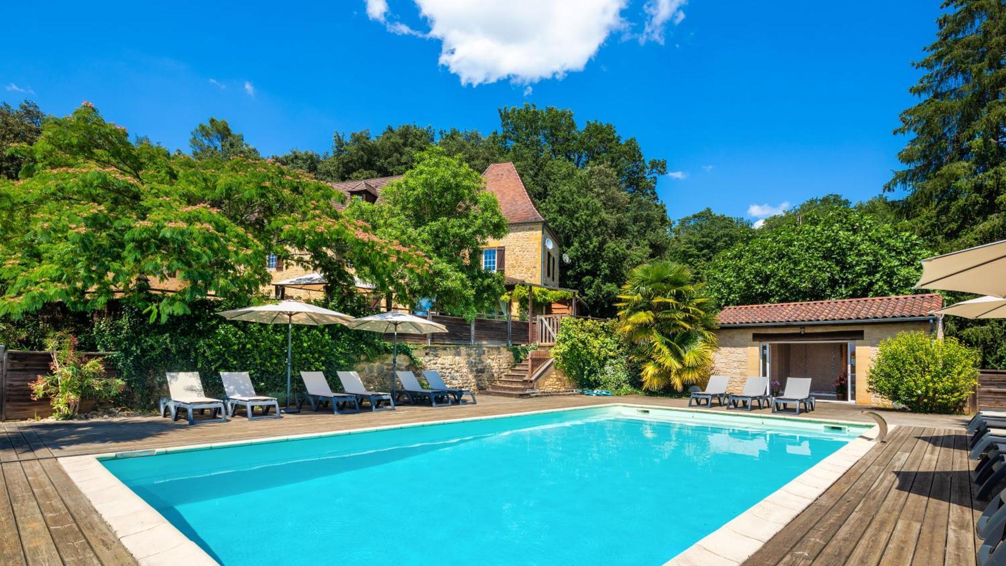 Domaine De Campagnac - Spa & Sauna Carsac-Aillac Екстериор снимка