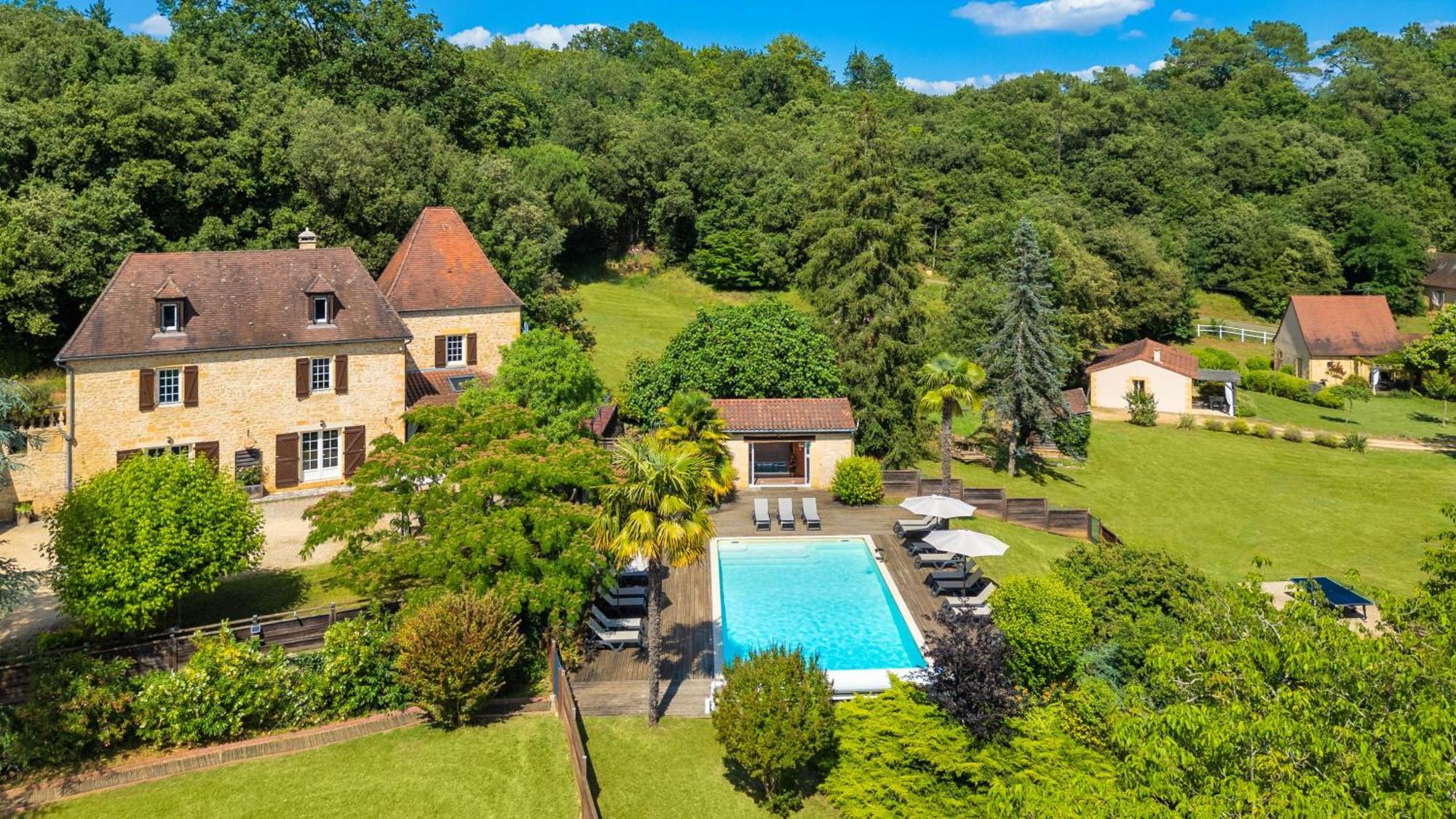 Domaine De Campagnac - Spa & Sauna Carsac-Aillac Екстериор снимка